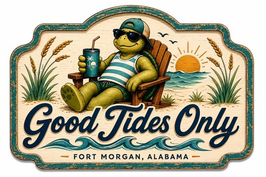 Good Tides Only · Fort Morgan, Alabama
