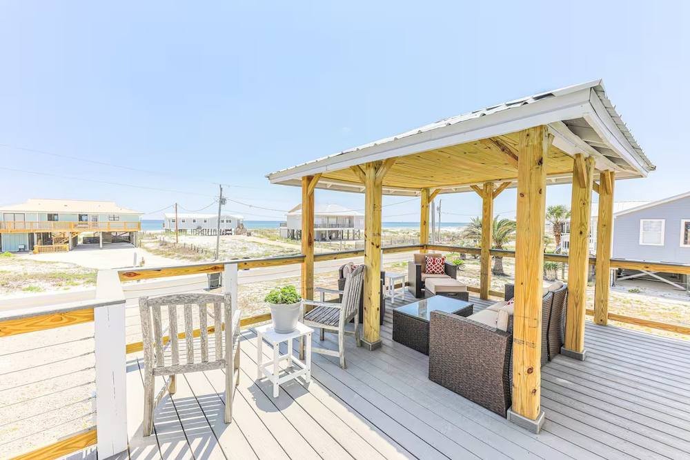 Deck and gazebo